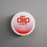diip cinnamon 4 nicotine-free dip pouch can laying on a white background