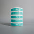 diip tropical 4 nicotine-free dip pouch cans standing upright in front of a white background