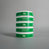 diip wintergreen 4 nicotine-free dip pouch cans standing upright in front of a white background