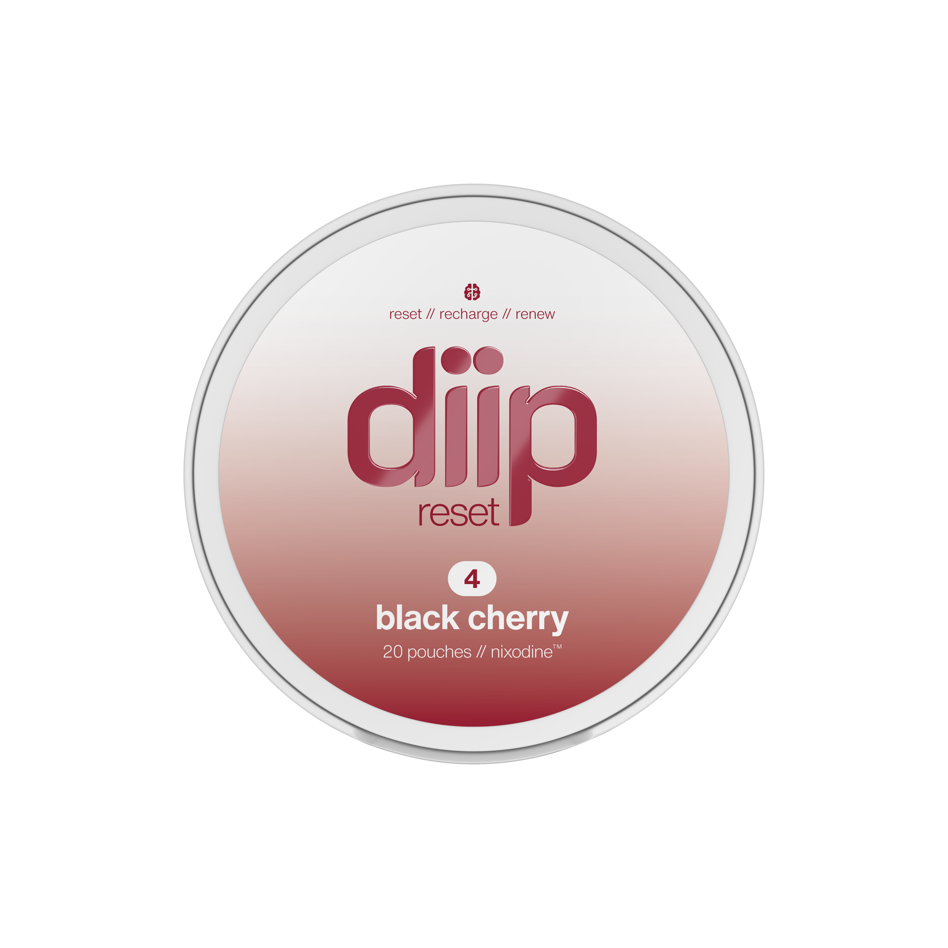 diip black cherry 4 nicotine-free oral pouch