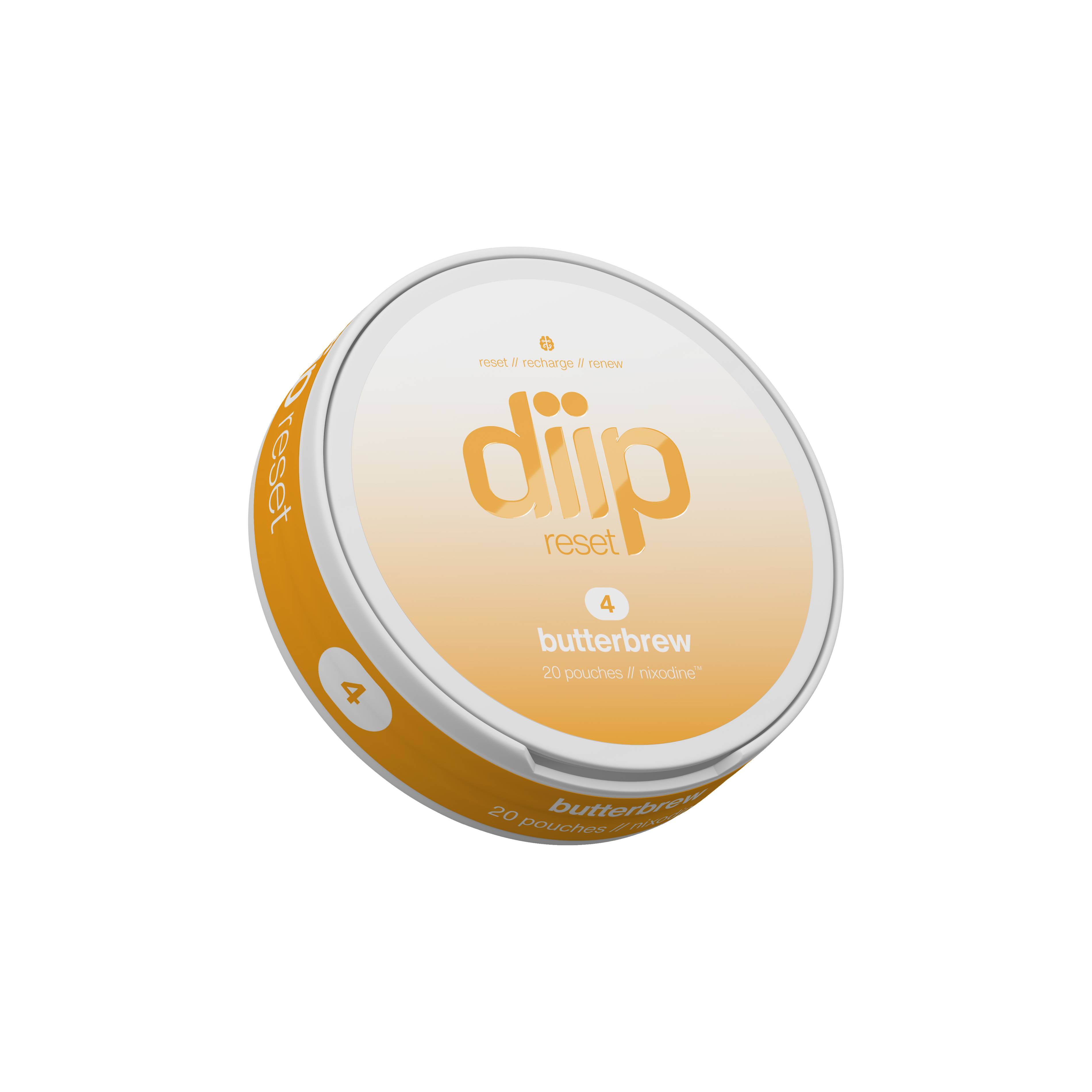 diip butterbrew 4 nicotine-free oral pouch