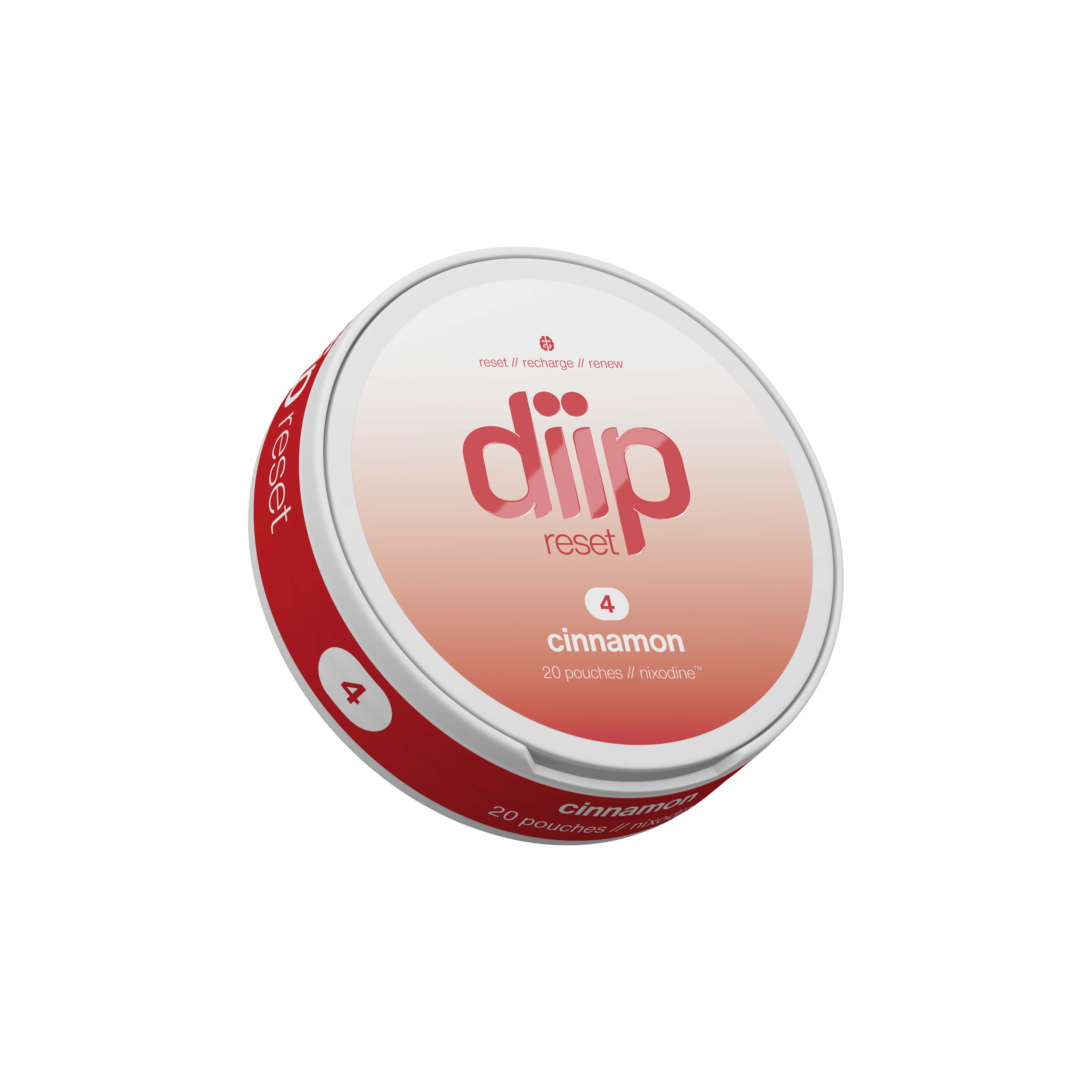 diip cinnamon 4 nicotine-free oral pouch