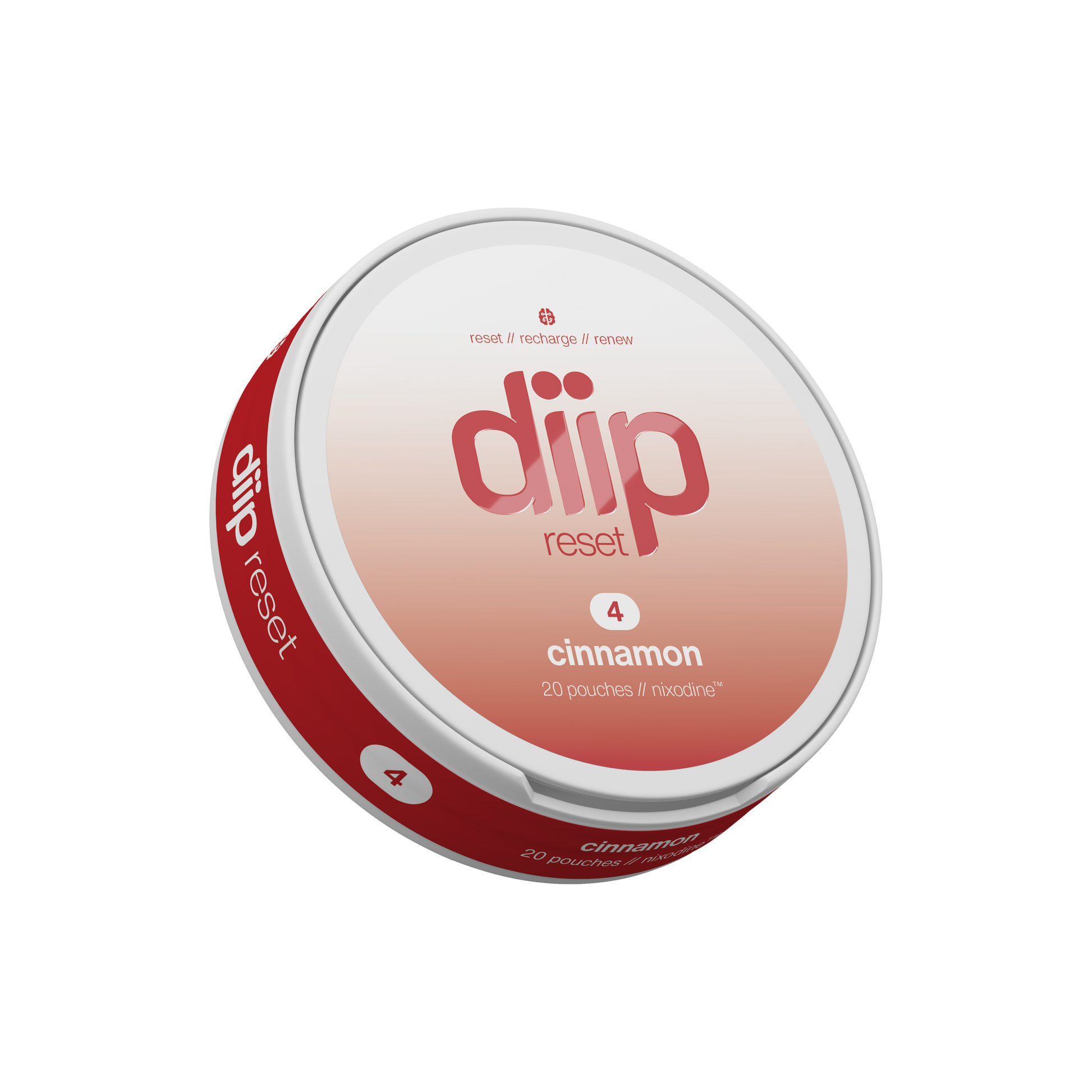 diip cinnamon 4 nicotine-free oral pouch