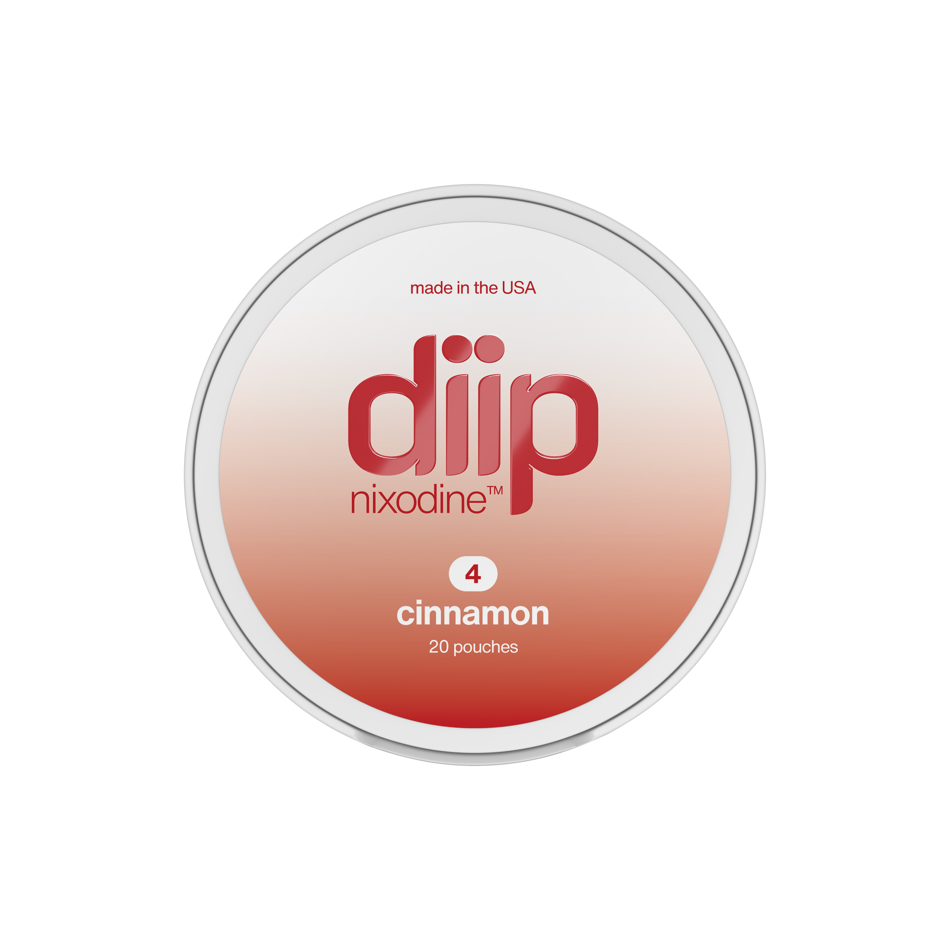 cinnamon dip tobacco ON! Nicotine Pouches 2mg / 5 Pack powered energy boost without tobacco Cinnamon | Diip Nicotine-Free Pouches